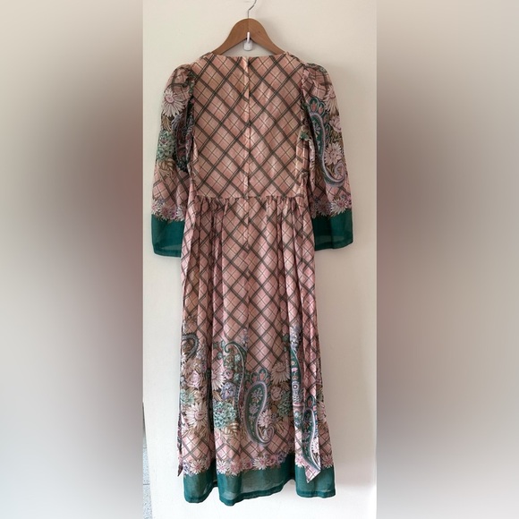 VINTAGE 70s Gunne Sax Style Prairie Dress - Picture 11 of 16